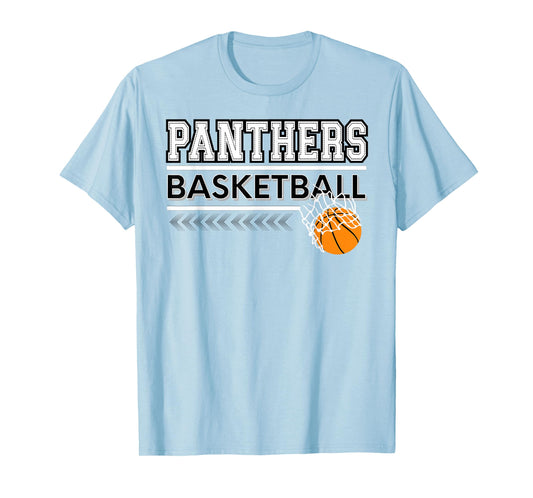Panthers Basketball School Spirit Panther Pride Sports T-Shirt