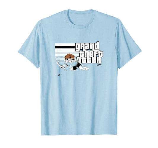 Jake Oettinger - Grand Theft Otter - Dallas Hockey T-Shirt
