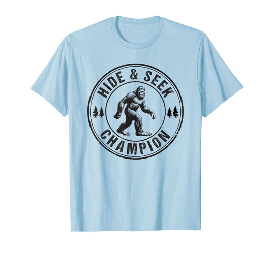 Bigfoot Hide And Seek Champion Sasquatch T-Shirt