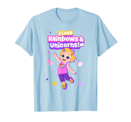 Bebefinn Bora Rainbows and Unicorns T-Shirt