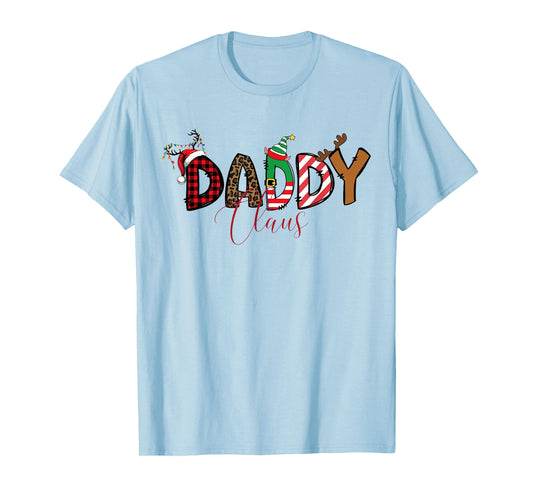 Daddy Claus Christmas matching shirts for family group Xmas T-Shirt