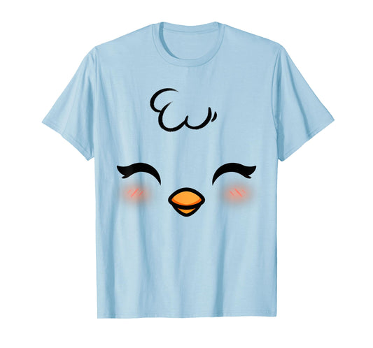 Funny Easter Chick Face Costume Halloween Boys Kids Toddler T-Shirt