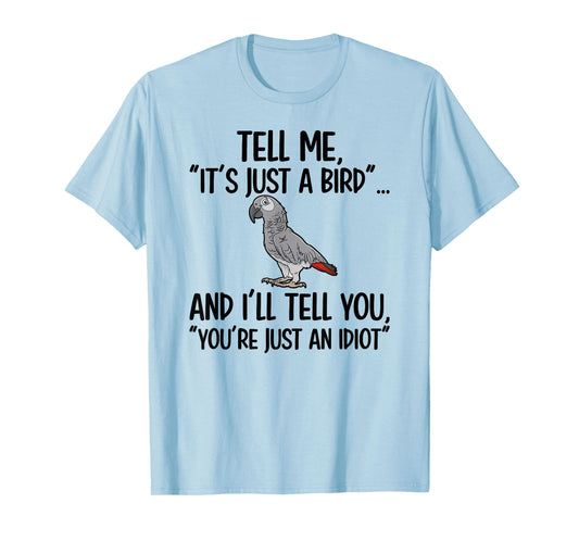 African Grey Owner African Grey Parrot Lover T-Shirt
