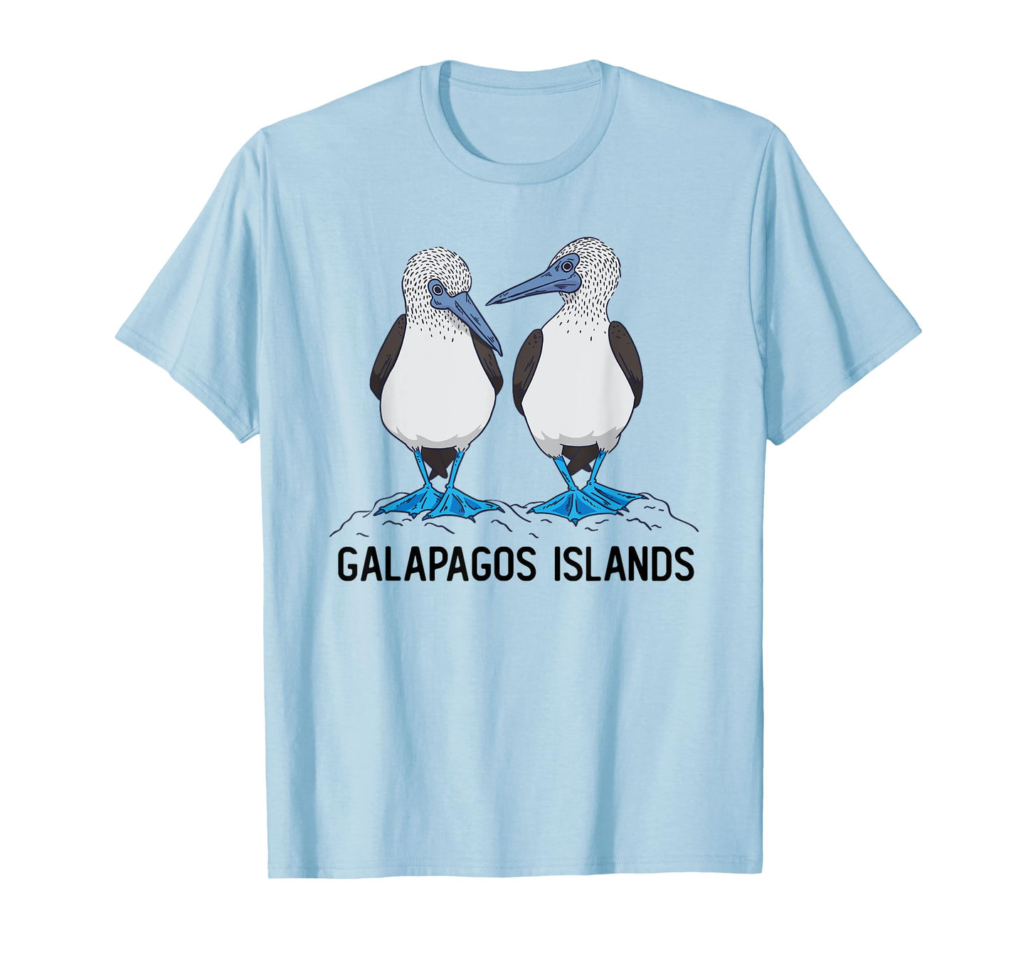 Seabirds Blue-footed Booby Bird Galapagos T-Shirt