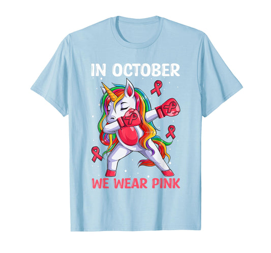 girls breast cancer shirts for women kids toddlers T-Shirt