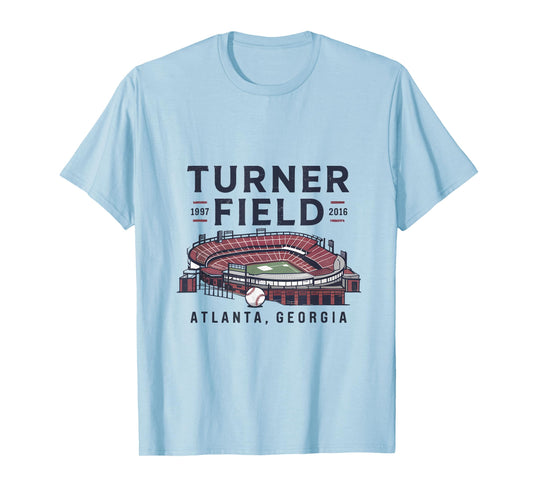 Turner Field Atlanta Georgia Tribute 1997 2016 T-Shirt