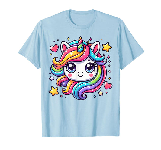 Unicorn For Girls Cute Magical Rainbow Unicorn T-Shirt