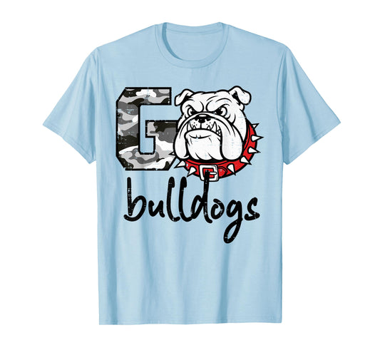 Bulldog Men Women Kids Girls Youth Boys Teen T-Shirt