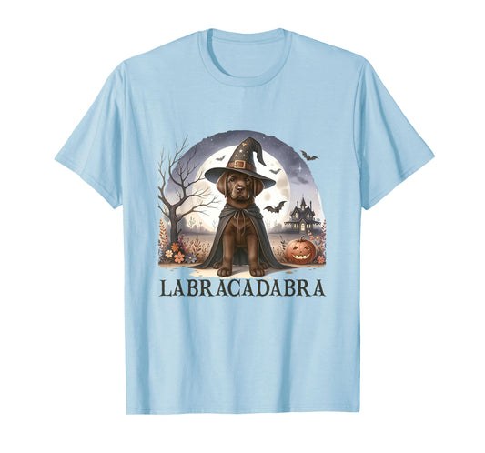 Cute Labrador Dog Magician Labracadabra Men Women Kids T-Shirt