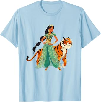 Disney Aladdin Jasmine and Rajah Live Action T-Shirt T-Shirt
