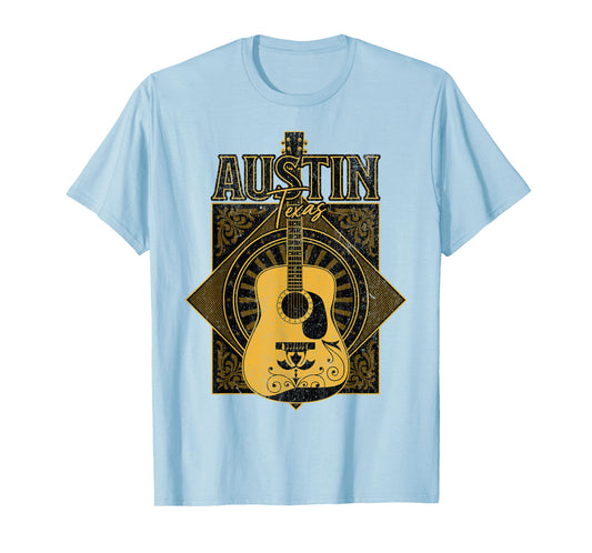 Austin Texas Travel Vintage T-Shirt
