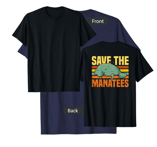 Save the manatees shirt, Manatee t shirt gifts, Sea Cow Gift