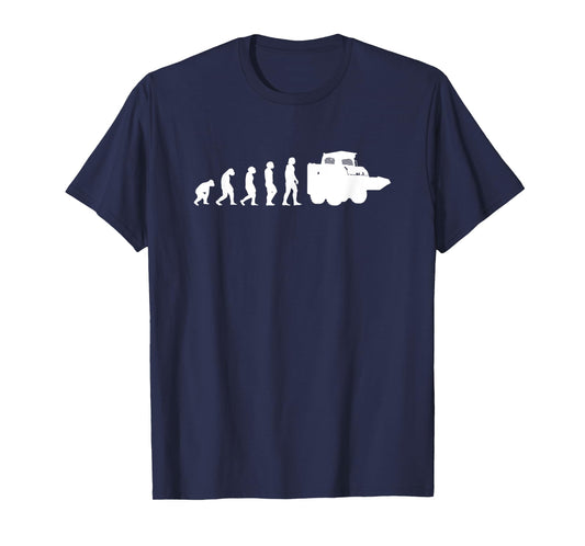 Skid Steer Loader Evolution Skid Steer Operator T-Shirt