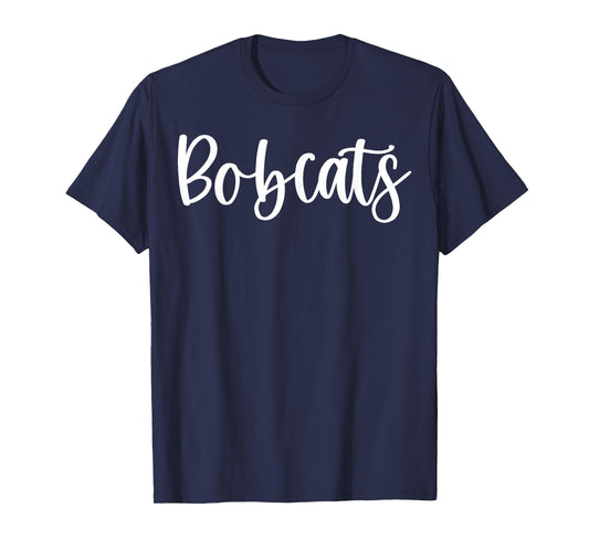 Bobcats School Spirit Team Mascot Game Night T-Shirt