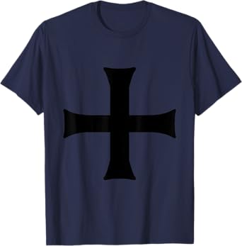 Teutonic Knight Crusader Cross T-Shirt
