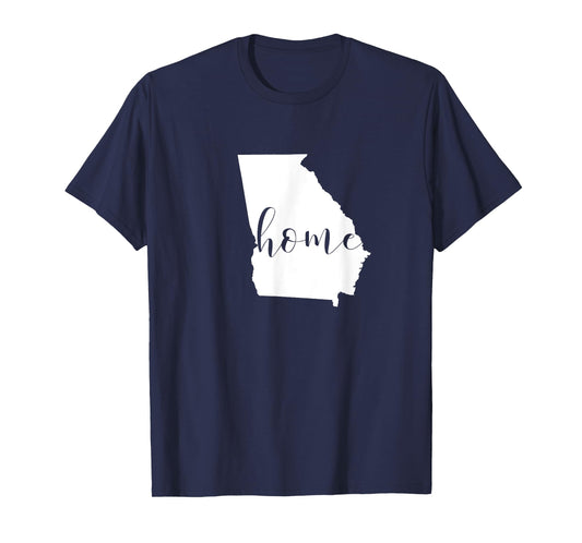 GA HOME Georgia Womens Shirt Blouse Southern South