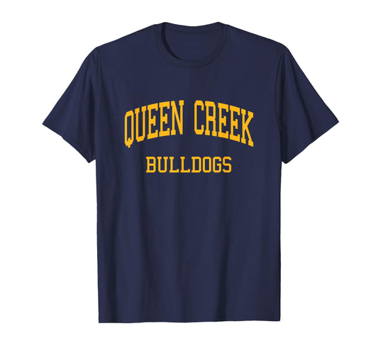 Queen Creek High School HS Queen Creek AZ Retro Sports T-Shirt