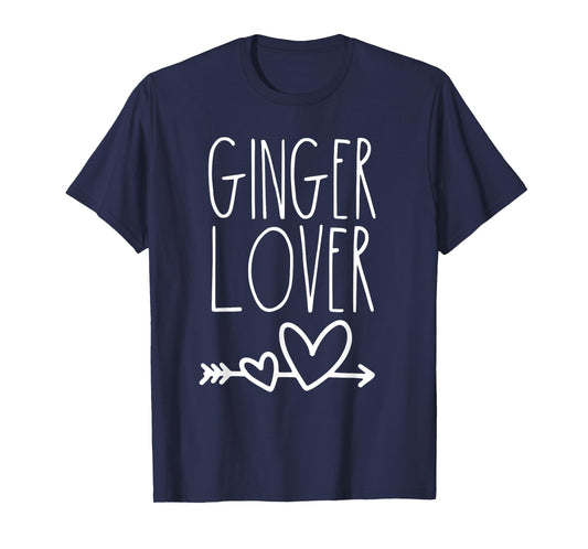 I Love My Ginger Husband Redhead Wife Team Ginger Lover T-Shirt