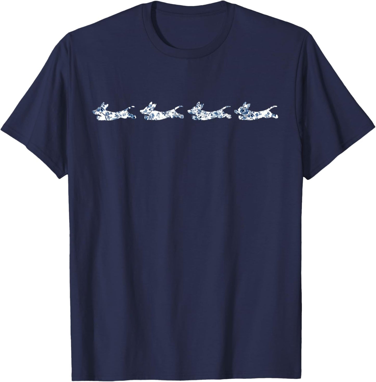 Toile De Jouy Dog Mom Chinoiserie Style Dachshund Girly T-Shirt