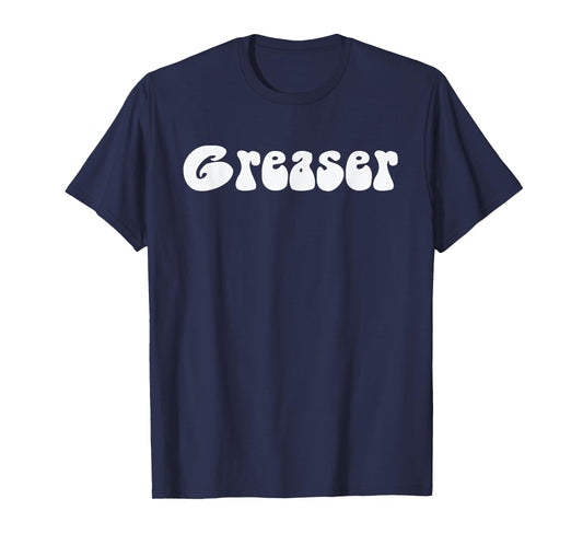 Fun retro 1950's vintage Greaser white text Gift T-Shirt T-Shirt