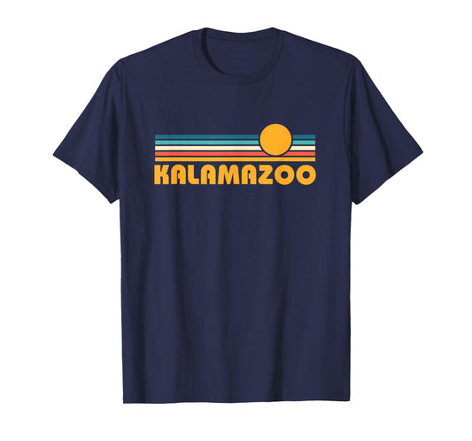 Retro Kalamazoo Michigan T-Shirt