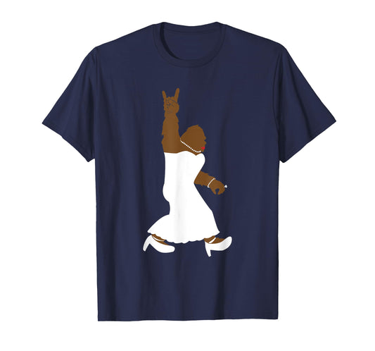 Bigfoot Rock and Roll Bachelorette Party Gift for Bride T-Shirt