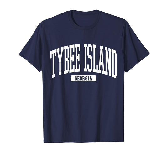 Tybee Island Georgia Souvenir Aesthetic, Summer Aesthetic T-Shirt