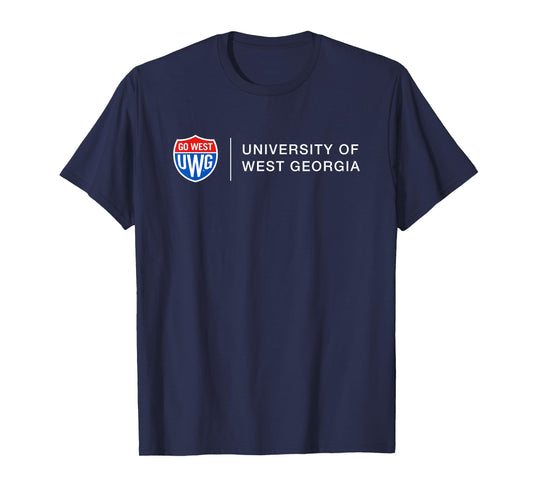 University of West Georgia UWG Wolves Shield Logo T-Shirt