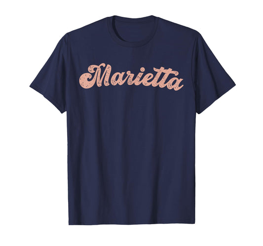 Vintage Marietta Georgia Home State Souvenir Retro T-Shirt