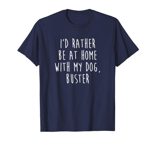 Buster Dog Name T-Shirt Dog Gift T-Shirt