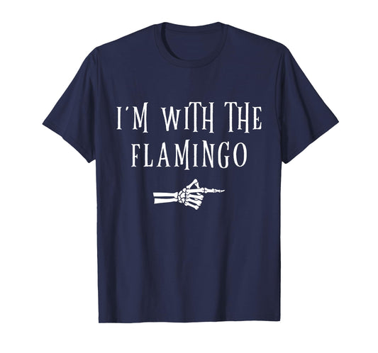 I'm With Flamingo Halloween Costume Party Matching Flamingo T-Shirt