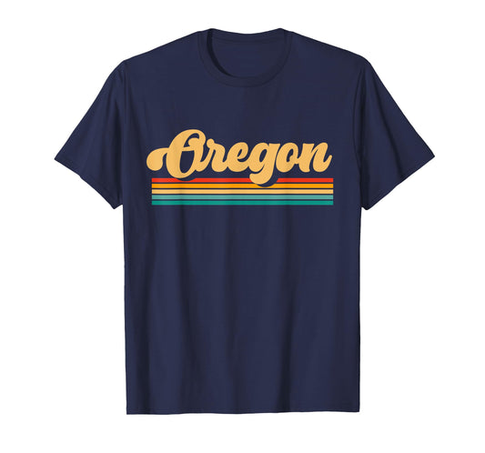 Retro State of Oregon T-Shirt