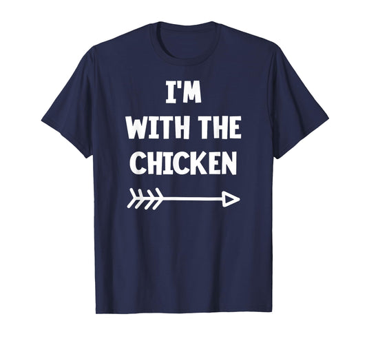 I'm with the Chicken Funny Lazy Halloween Costume T-Shirt
