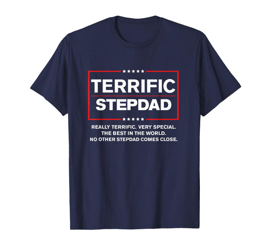 Terrific Stepdad - Funny Donald Trump 2020 Supporter Gift T-Shirt