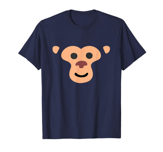 Cute Monkey Face T-Shirt Awesome Halloween Costume Gift Tee T-Shirt