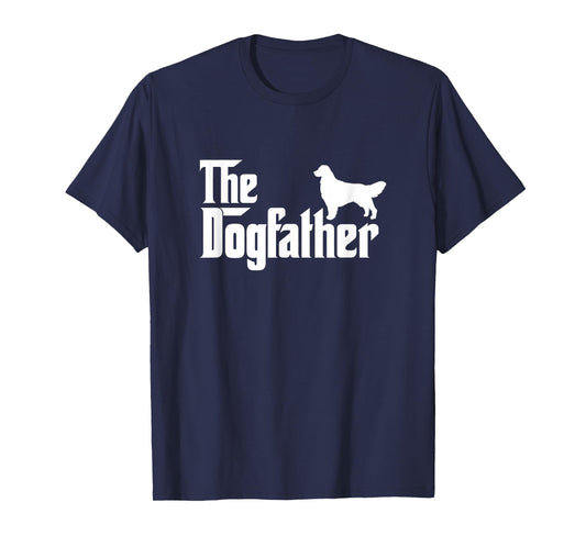 Labrador Golden Retriever - The DogFather Father's Day T-Shirt