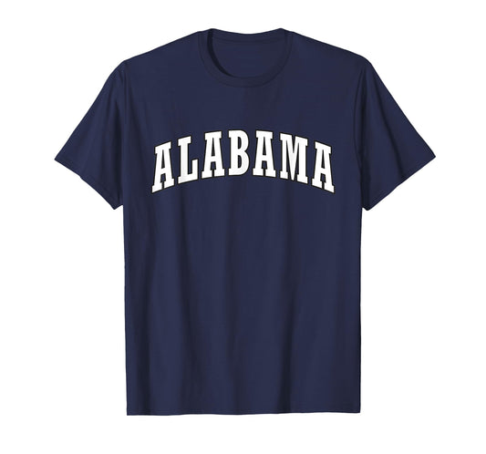 Alabama State Athletic Sports T-Shirt