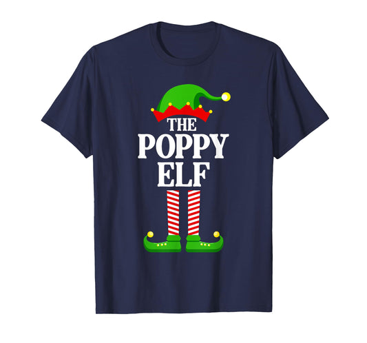 Poppy Elf Family Matching Group Funny Christmas T-Shirt