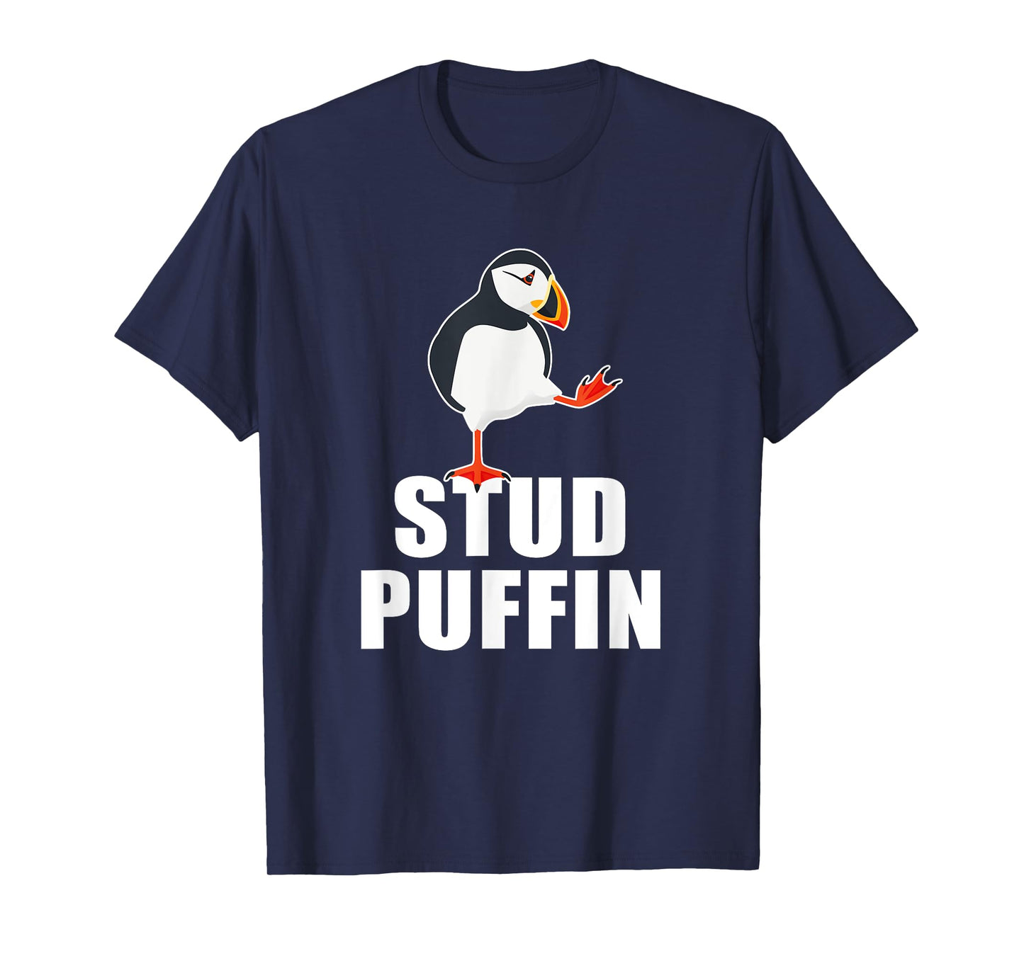 Stud Puffin Funny Seabird Puffins T-Shirt