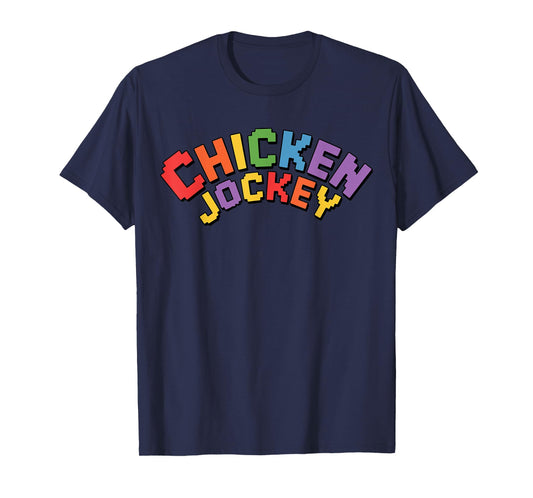 Jock Chicken Shirt Funny Meme Chicken Jockey T-Shirt