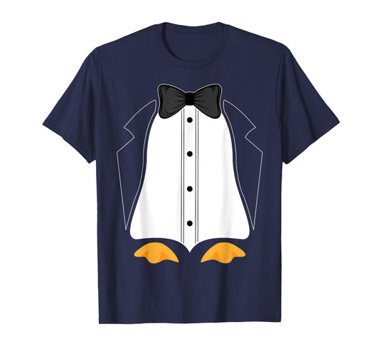 The Cute Club Penguin Tuxedo T Shirt Halloween Costume T-Shirt