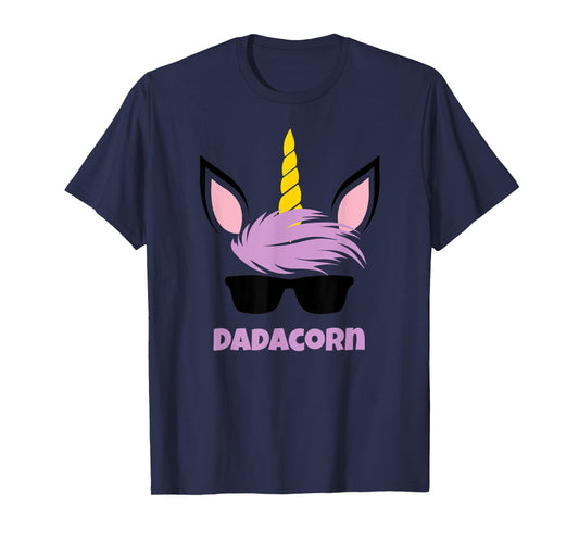 Dadacorn Unicorn Dad Funny Gift T-Shirt
