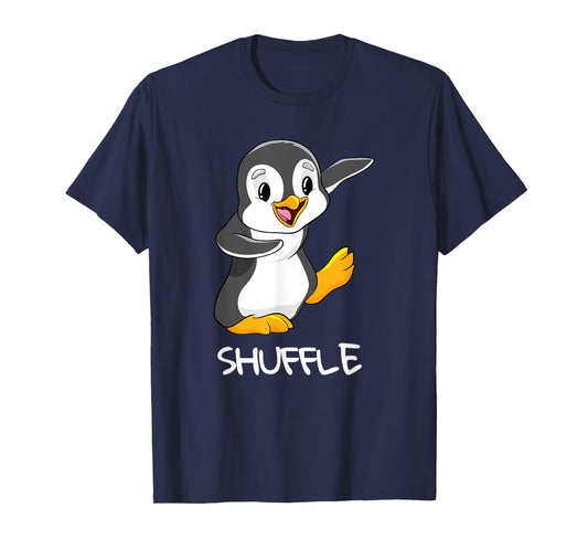 Shuffle dancing penguin Shirt Shuffle Dance Music Techno T-Shirt