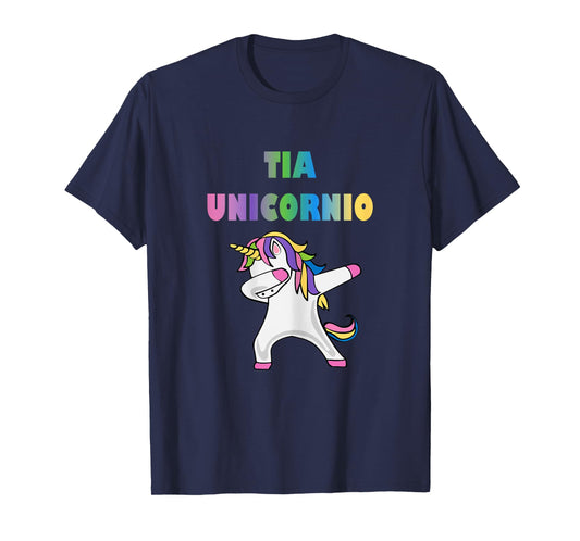 Playeras de Unicornio para Familia - Tia Unicornio T-Shirt