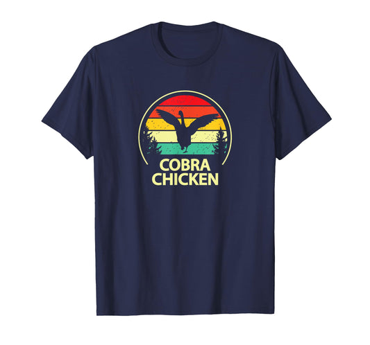 Funny Retro Vintage Cobra Chicken Goose Lover T-Shirt