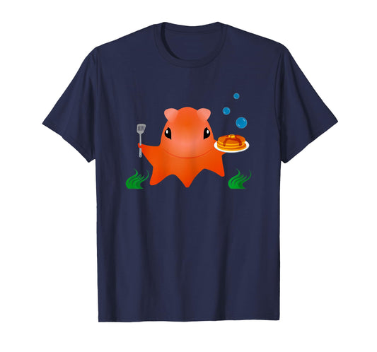 Flapjack Octopus Cooking Up Flapjacks for Kids T-Shirt