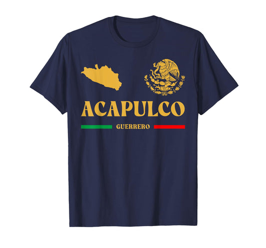 Acapulco Emblem, Acapulco Guerrero, Acapulco T-Shirt