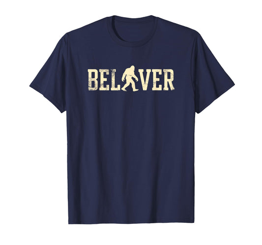 Sasquatch Believer, Funny Bigfoot Believe T-Shirt