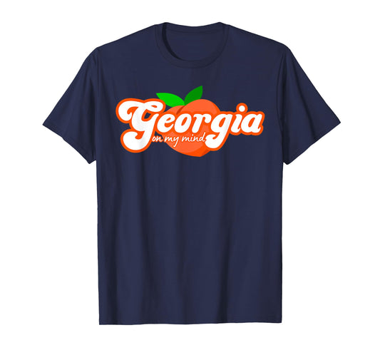 Georgia On My Mind Vacation Souvenir T-Shirt