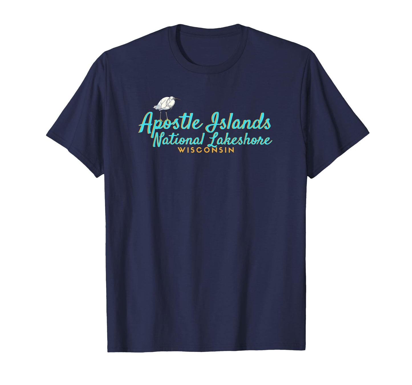 Apostle Islands T-Shirt, National Lakeshore Wisconsin Tee T-Shirt